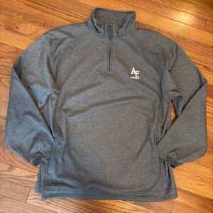 Badger Sport grey zipper neck pullover sweatshirt AF Academy Men’s size Large